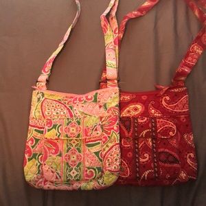 Two Vera Bradley purses